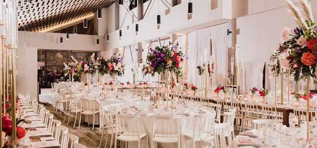 Hayley and Jeff's Ultra Romantic Wedding at the Alpine Ski Club